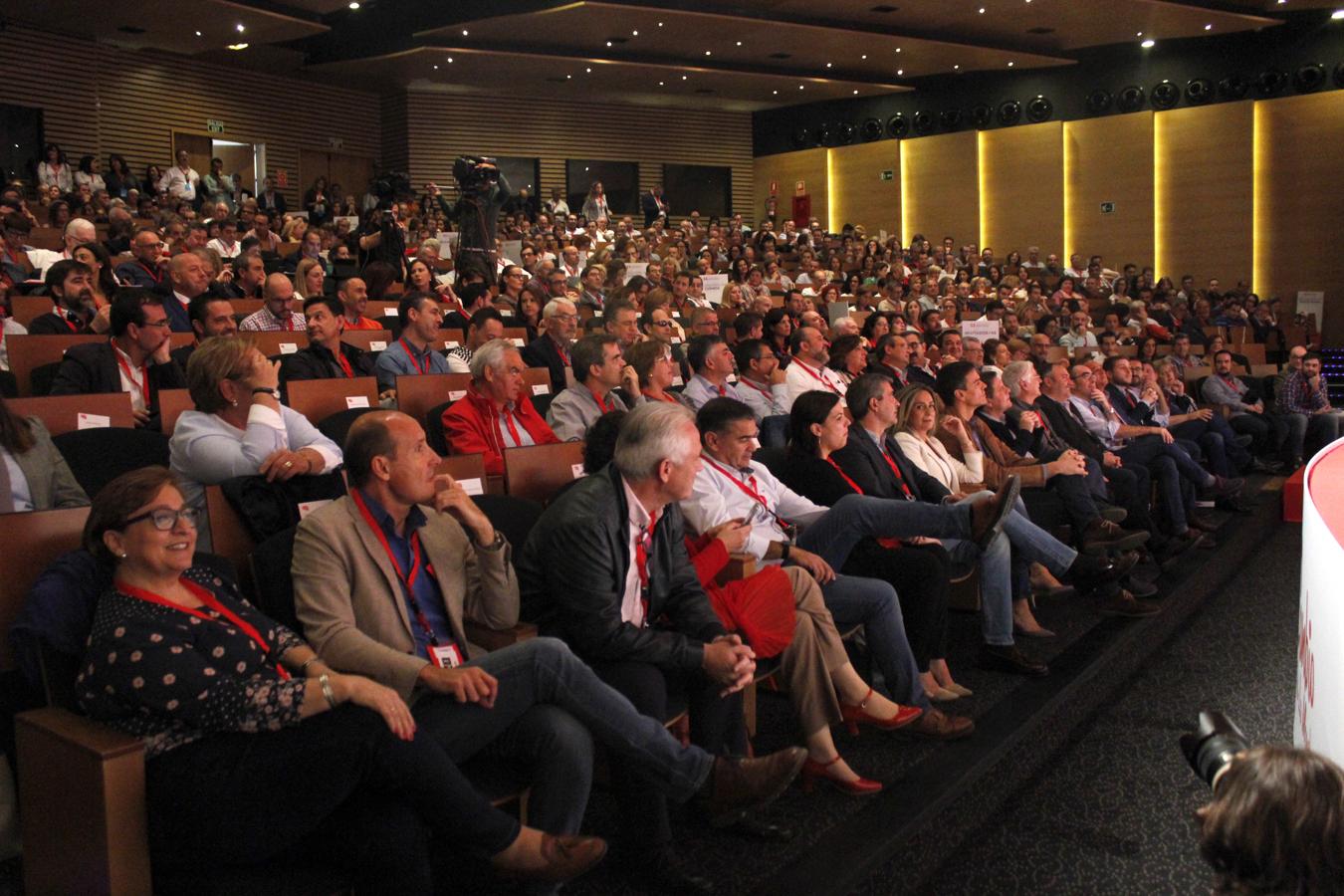 La inauguración del XI Congreso Regional del PSOE, en imágenes