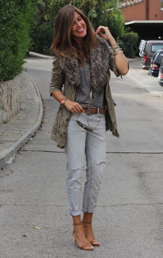 La parka será la gran aliada este otoño. 