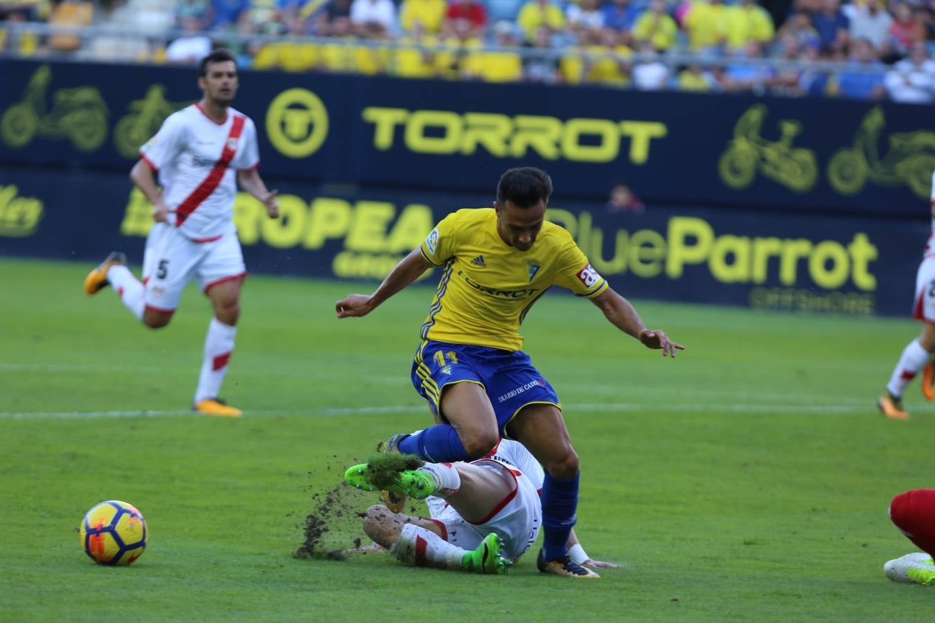 Las mejores imágenes del partido Cádiz-Rayo