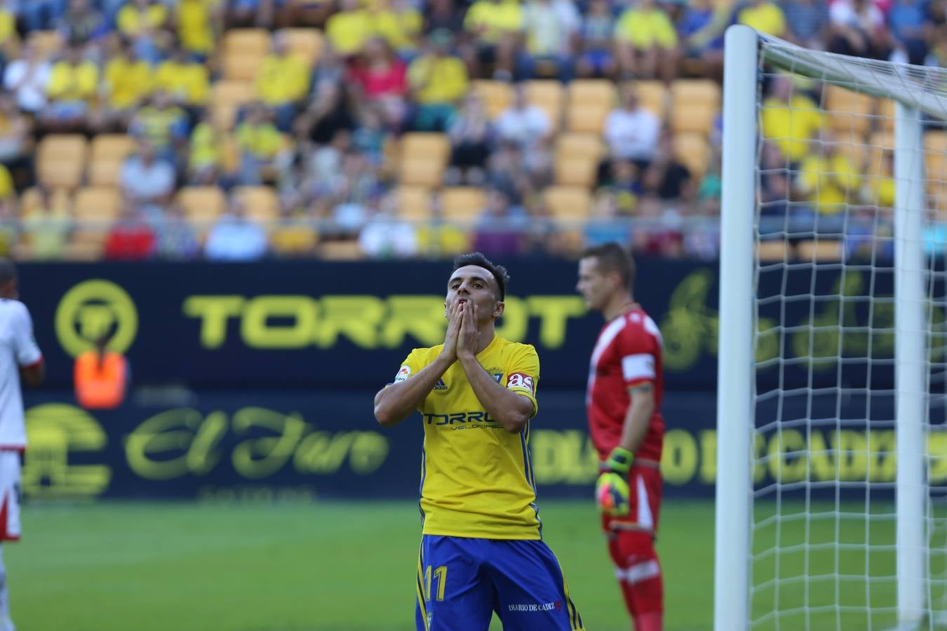 Las mejores imágenes del partido Cádiz-Rayo