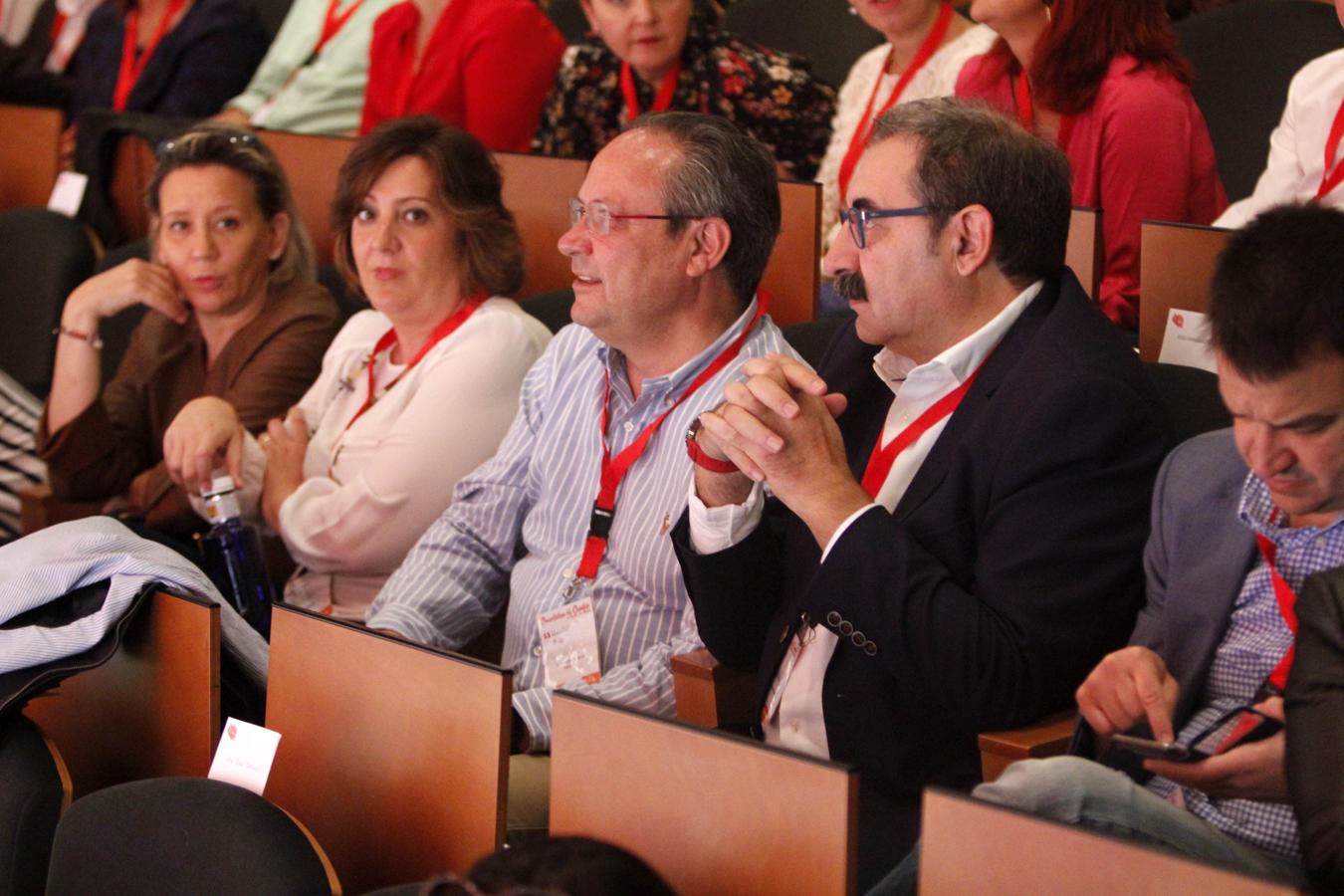 La clausura del Congreso regional del PSOE, en imágenes