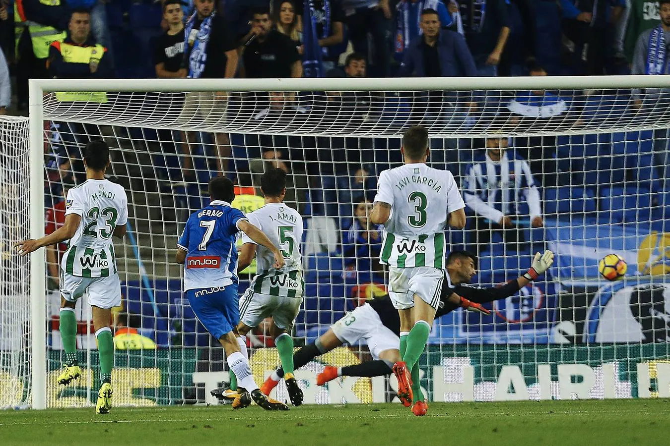 Las mejores imágenes de la derrota del Real Betis contra el Español