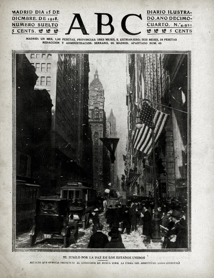 Las portadas históricas de ABC