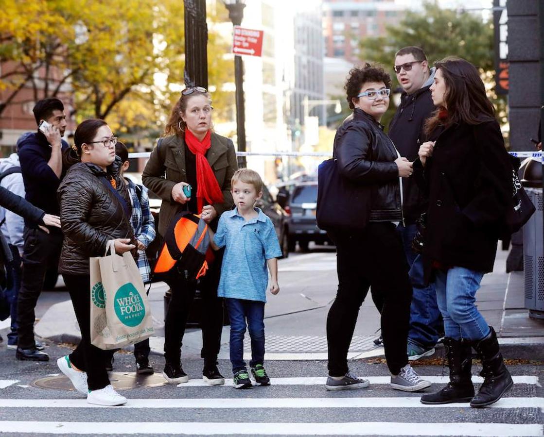El atropello masivo en el sur de Manhattan, en imágenes. 