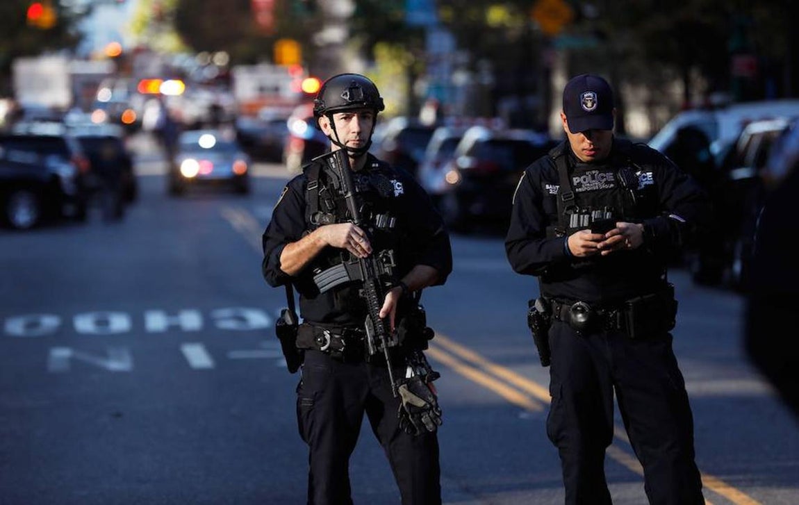 El atropello masivo en el sur de Manhattan, en imágenes. 