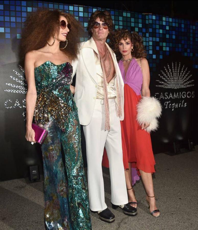 Amal Clooney, Rande Gerber y Cindy Crawford. 