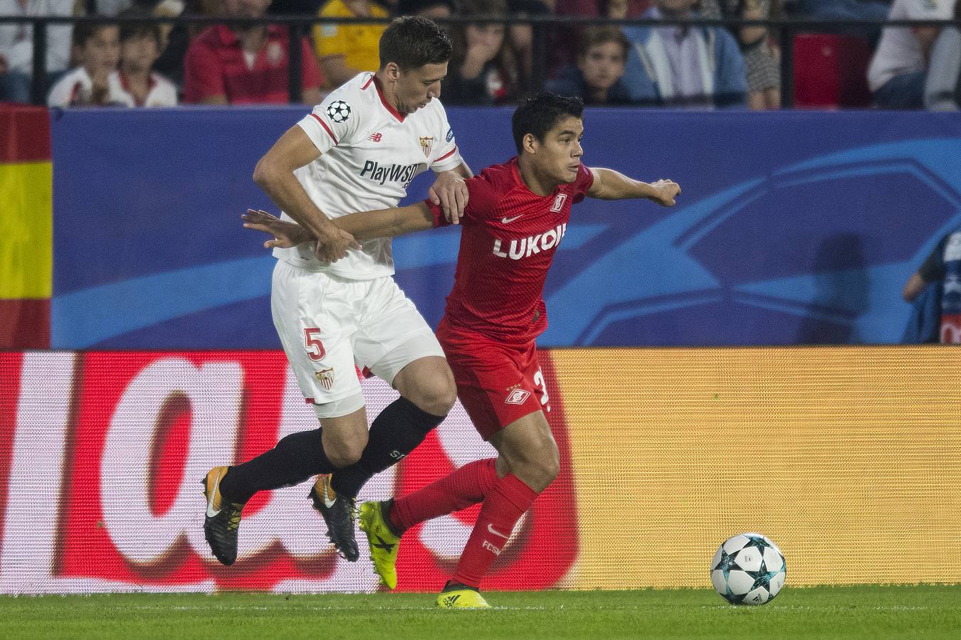 Las mejores imágenes de la victoria del Sevilla FC ante el Spartak