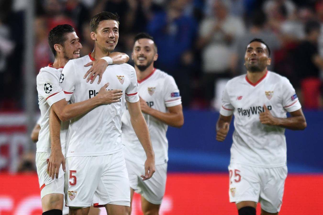 Las mejores imágenes de la victoria del Sevilla FC ante el Spartak