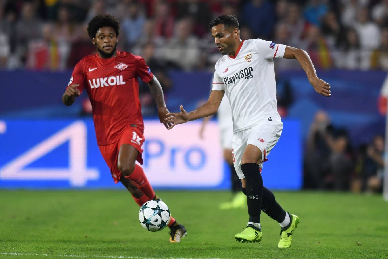 Las mejores imágenes de la victoria del Sevilla FC ante el Spartak