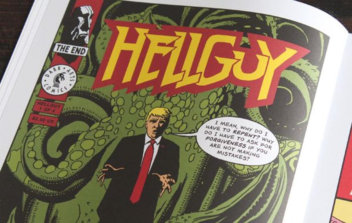 Donzilla, Hellguy, Nasty Woman... Así es Donald Trump en el mundo del cómic