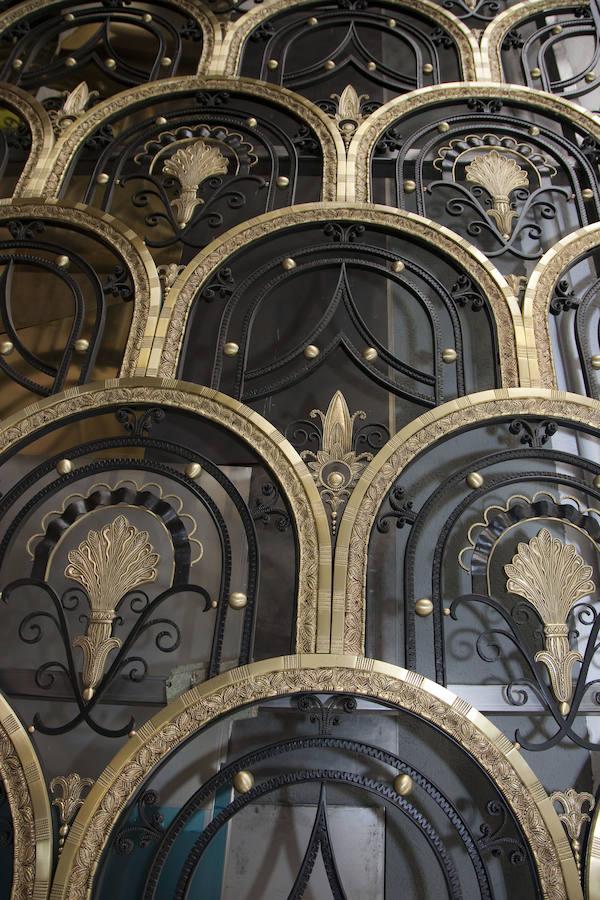 12.. La reja de la calle Alcalá recuperará los motivos originales