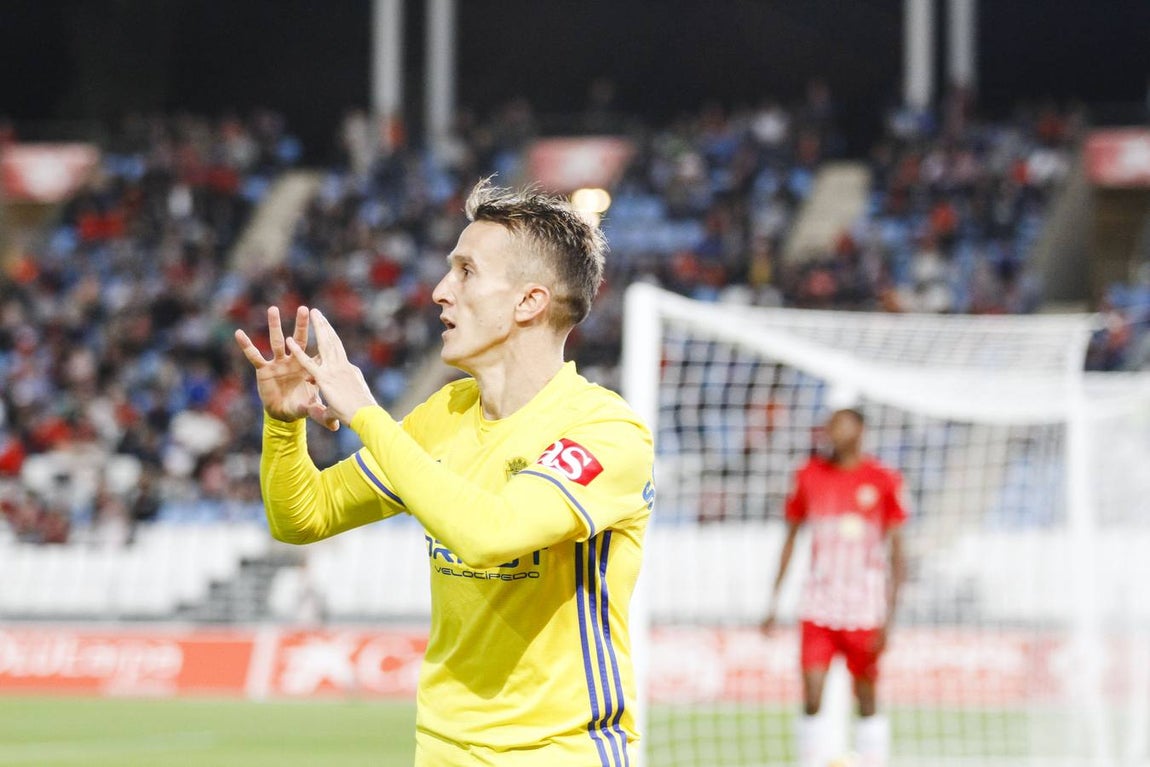 Las imágenes del partido Almería - Cádiz CF