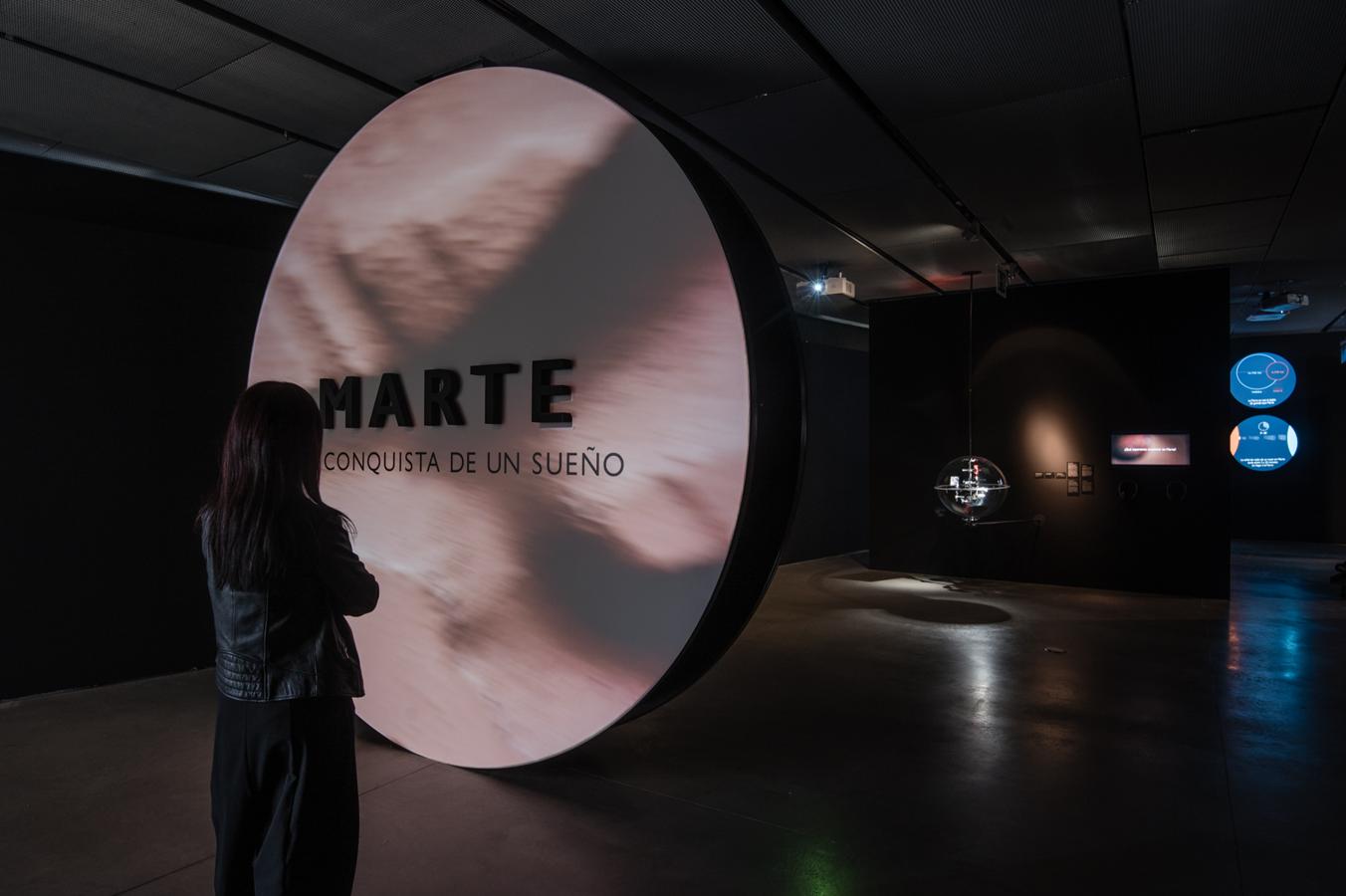 Imagen de la exposición «Marte. La conquista de un sueño». 