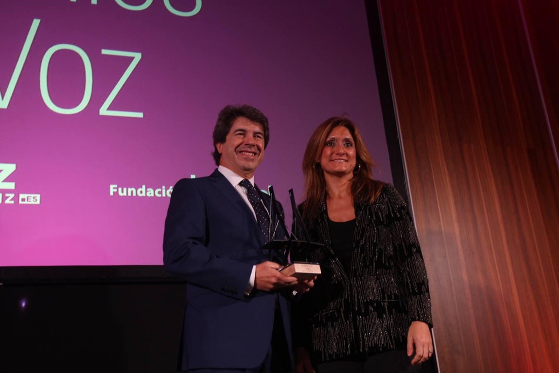 Imágenes de la entrega de los premios LA VOZ