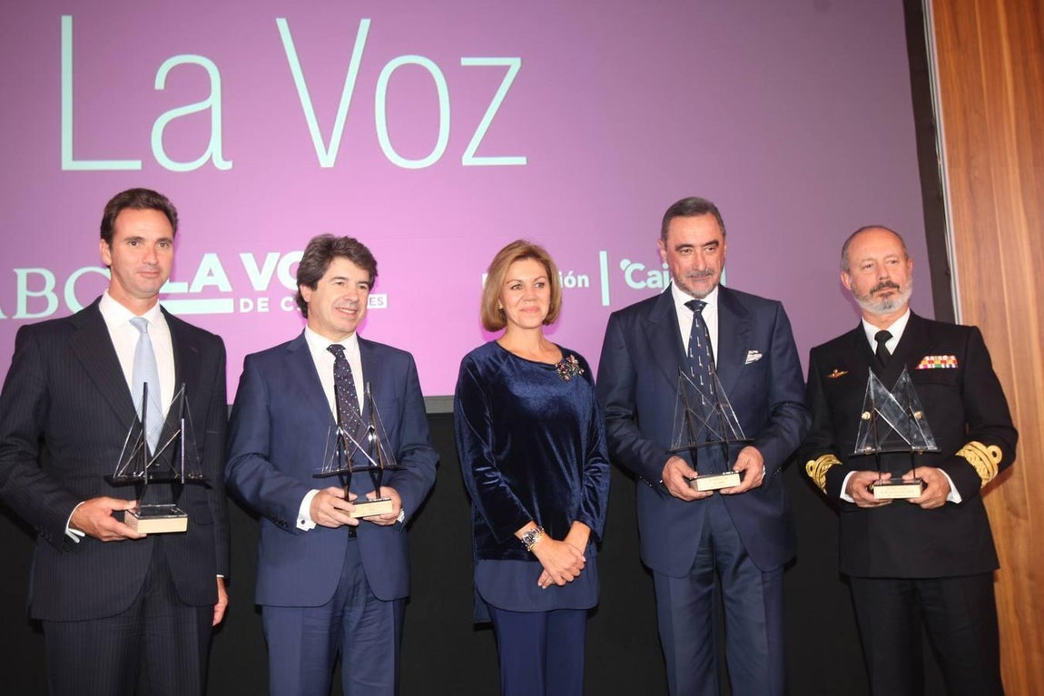 Imágenes de la entrega de los premios LA VOZ
