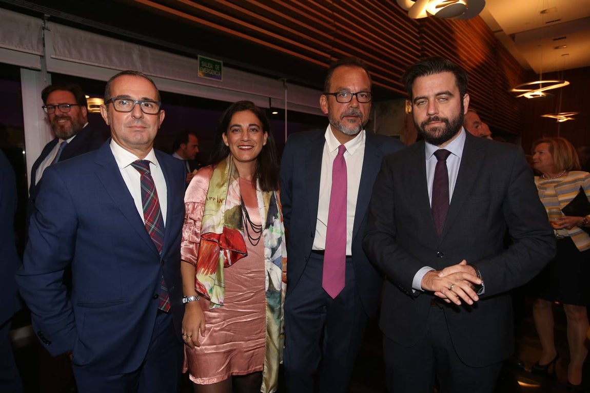 Alberto Romero, Yolanda Vallejo, José Landi y Francisco González. 
