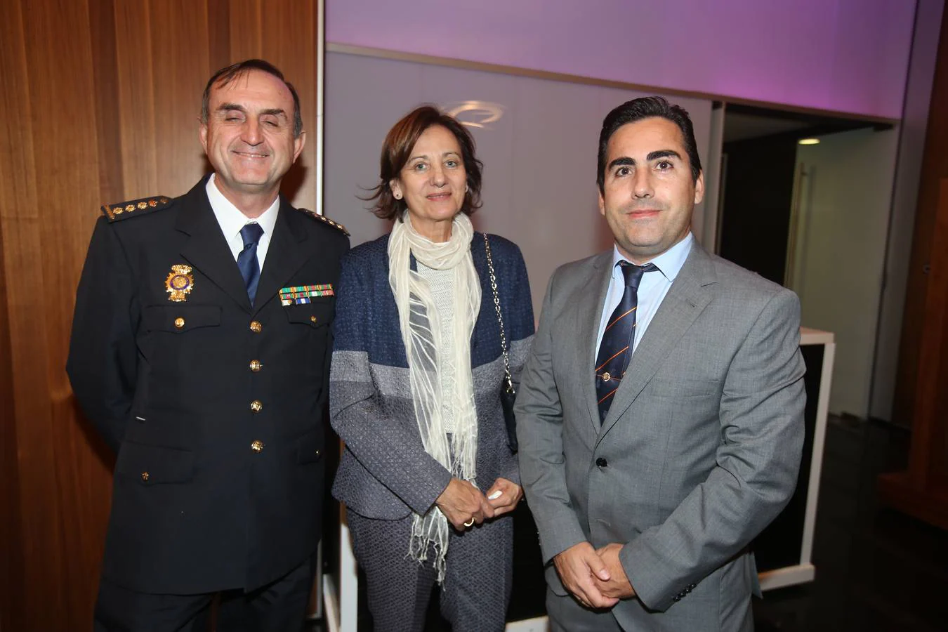 Antonio Ramírez, María José Fuentes y  Andres Bragado. 