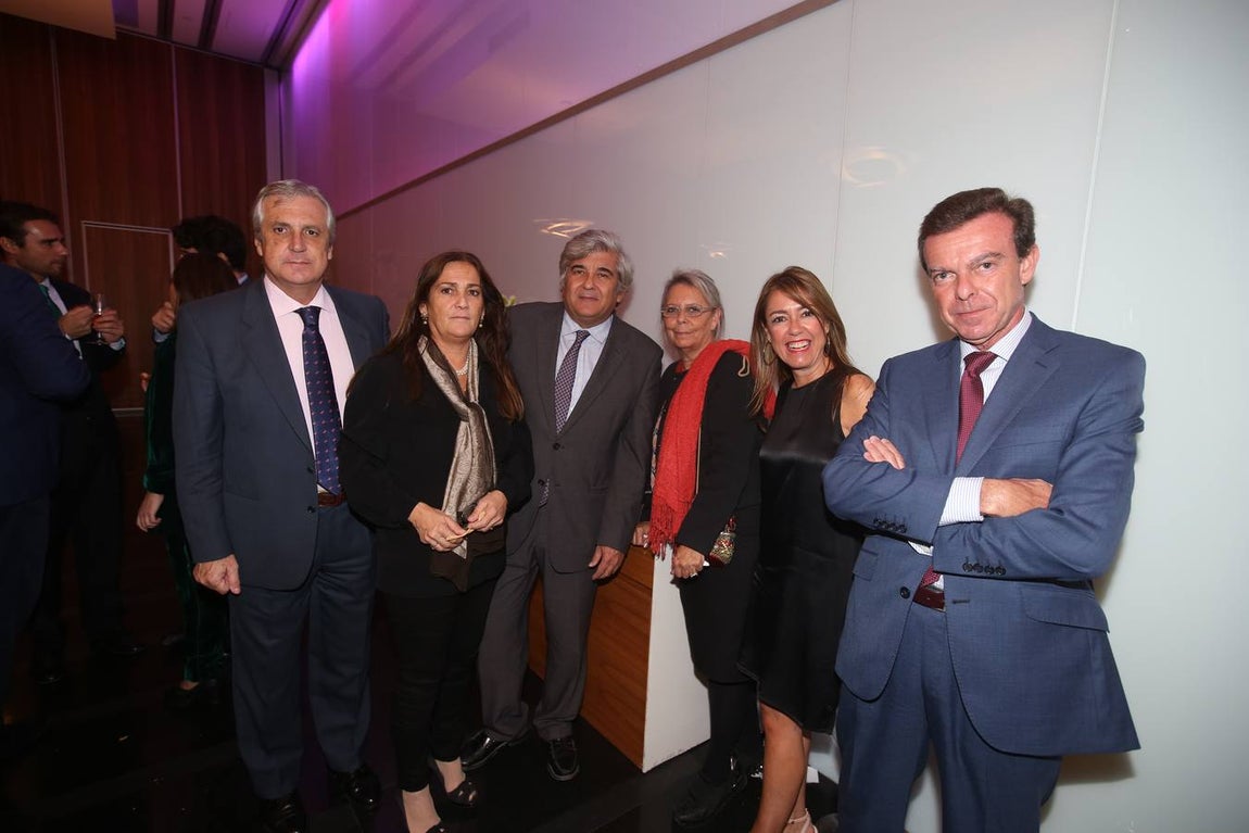 Antonio Vela-Barca, Asunción Serrano, Manuel Barbadillo, Inmaculada Gutiérrez, María Alvides y Carlos Aranda. 