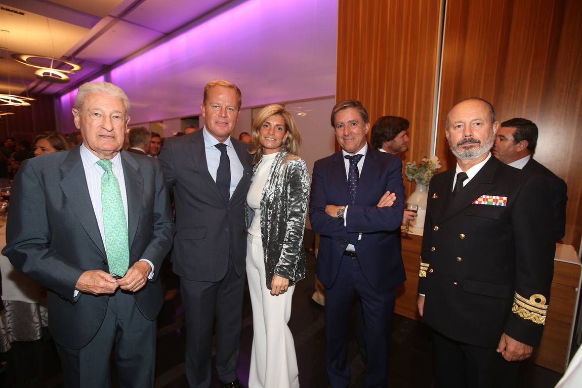 Miguel Nuche, Stefaan de Clerck, Cristina Santos, Manuel Estrella y Santiago González. 