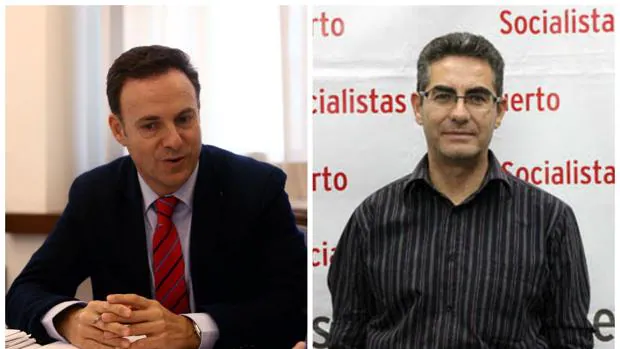 David de la Encina y Juan Manuel Sánchez buscan liderar el PSOE de El Puerto.