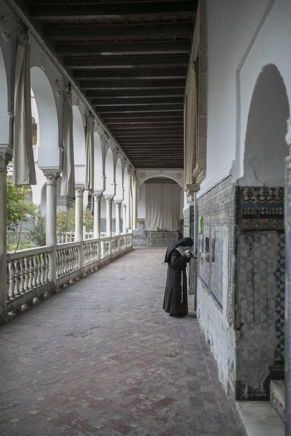 El deterioro del convento de Santa Inés, desde dentro