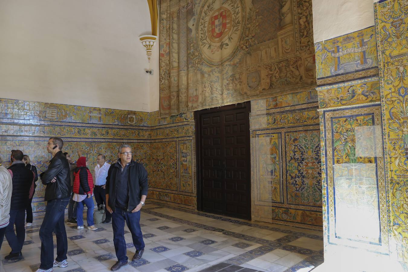 Los desperfectos del Alcázar, en imágenes