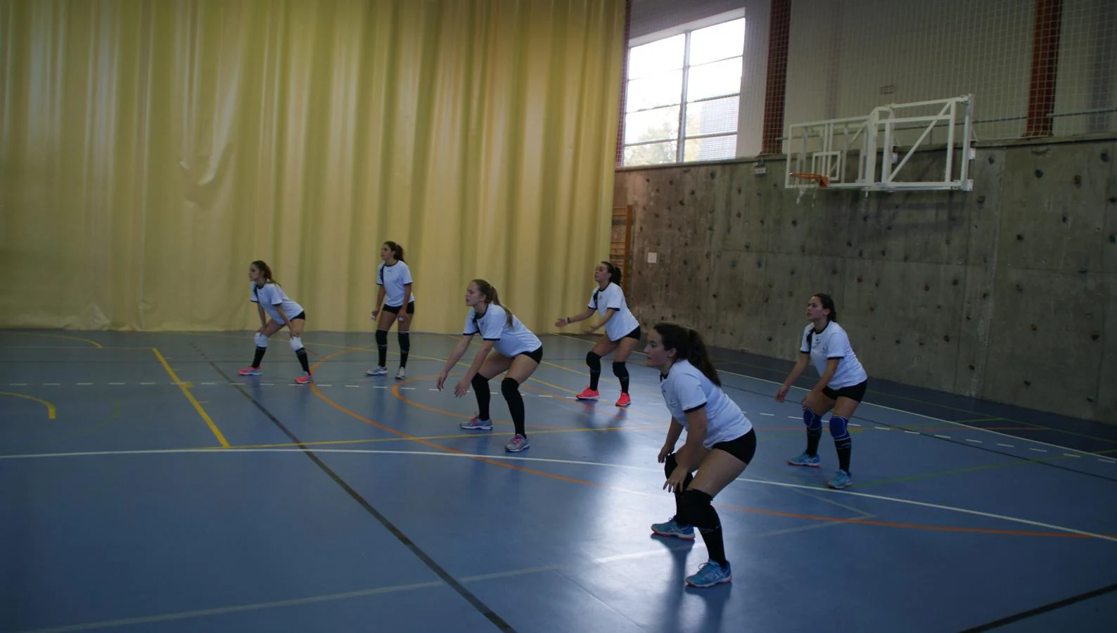 Las mejores imágenes del partido de voleibol entre el Santa Ana Y San Rafael y Sagrados Corazones