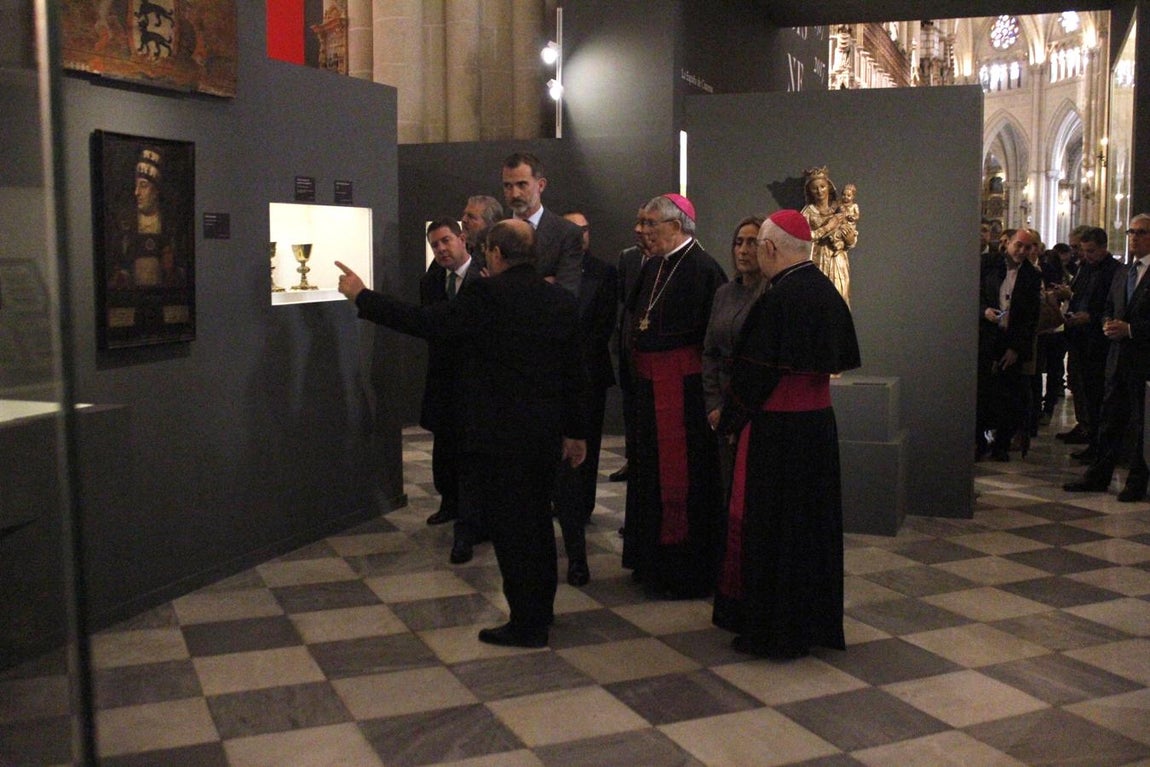 La visita de Felipe VI a Toledo, en imágenes