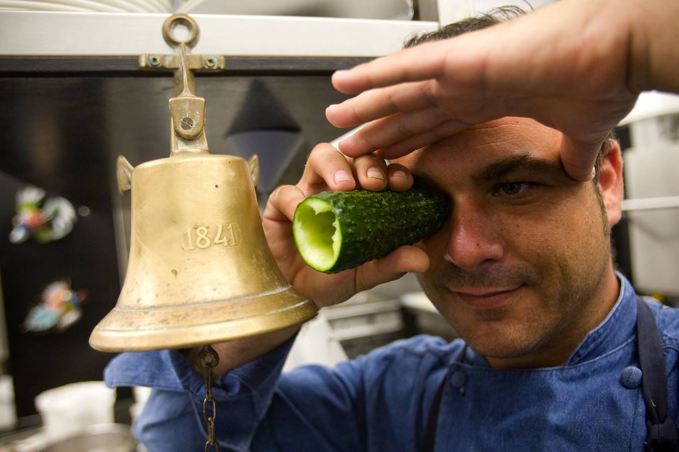 Angel Leónl, chef del restaurante Aponiente, siempre en busca de nuevos retos