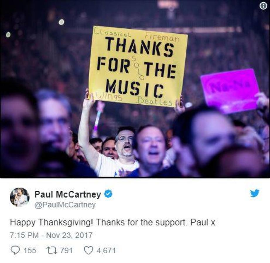 Paul McCartney. 