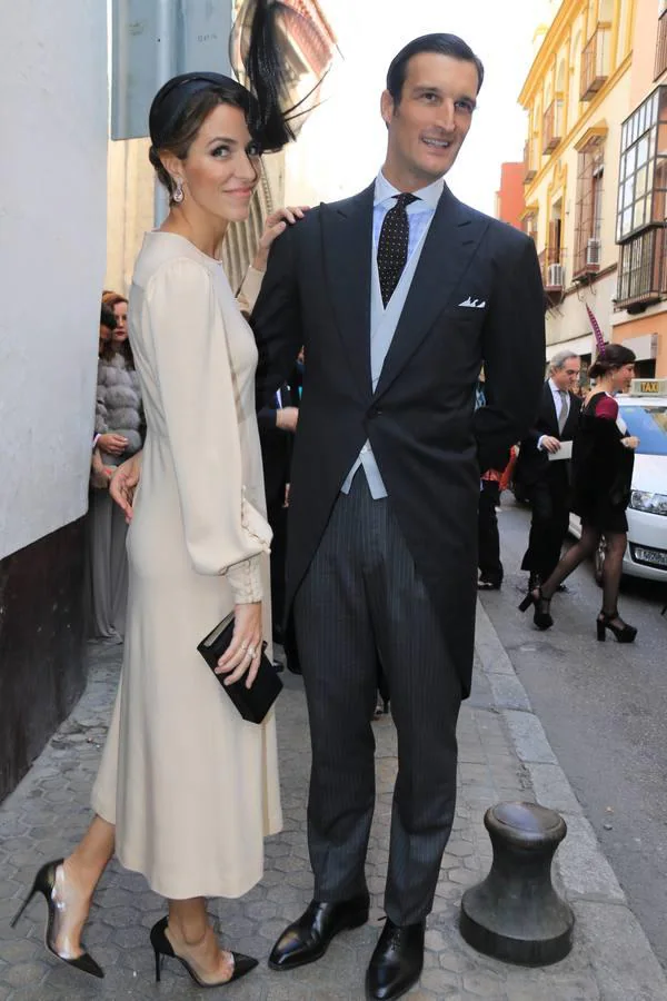 Rafael Medina Abascal con su esposa, Laura Vecino