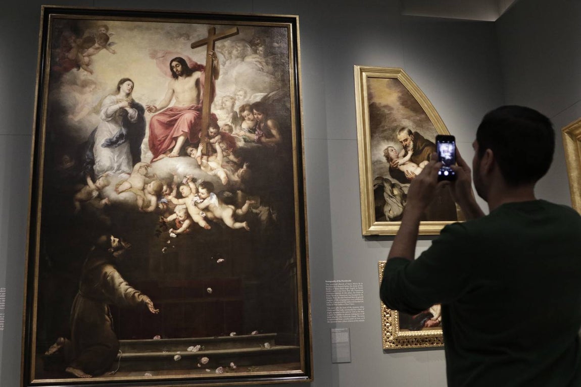 «Murillo y los Capuchinos de Sevilla», en imágenes