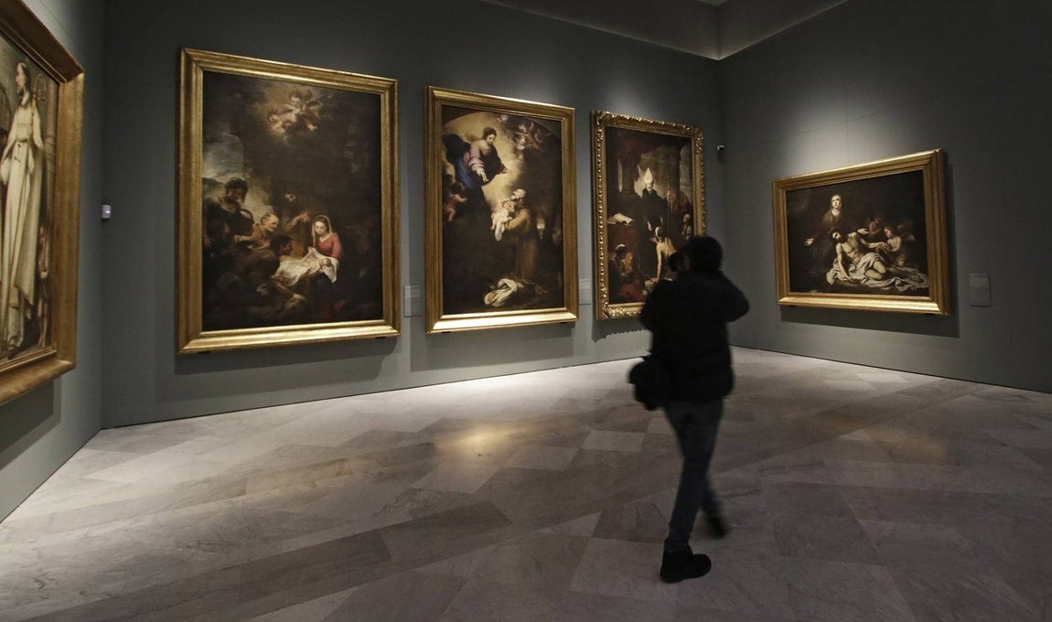 «Murillo y los Capuchinos de Sevilla», en imágenes