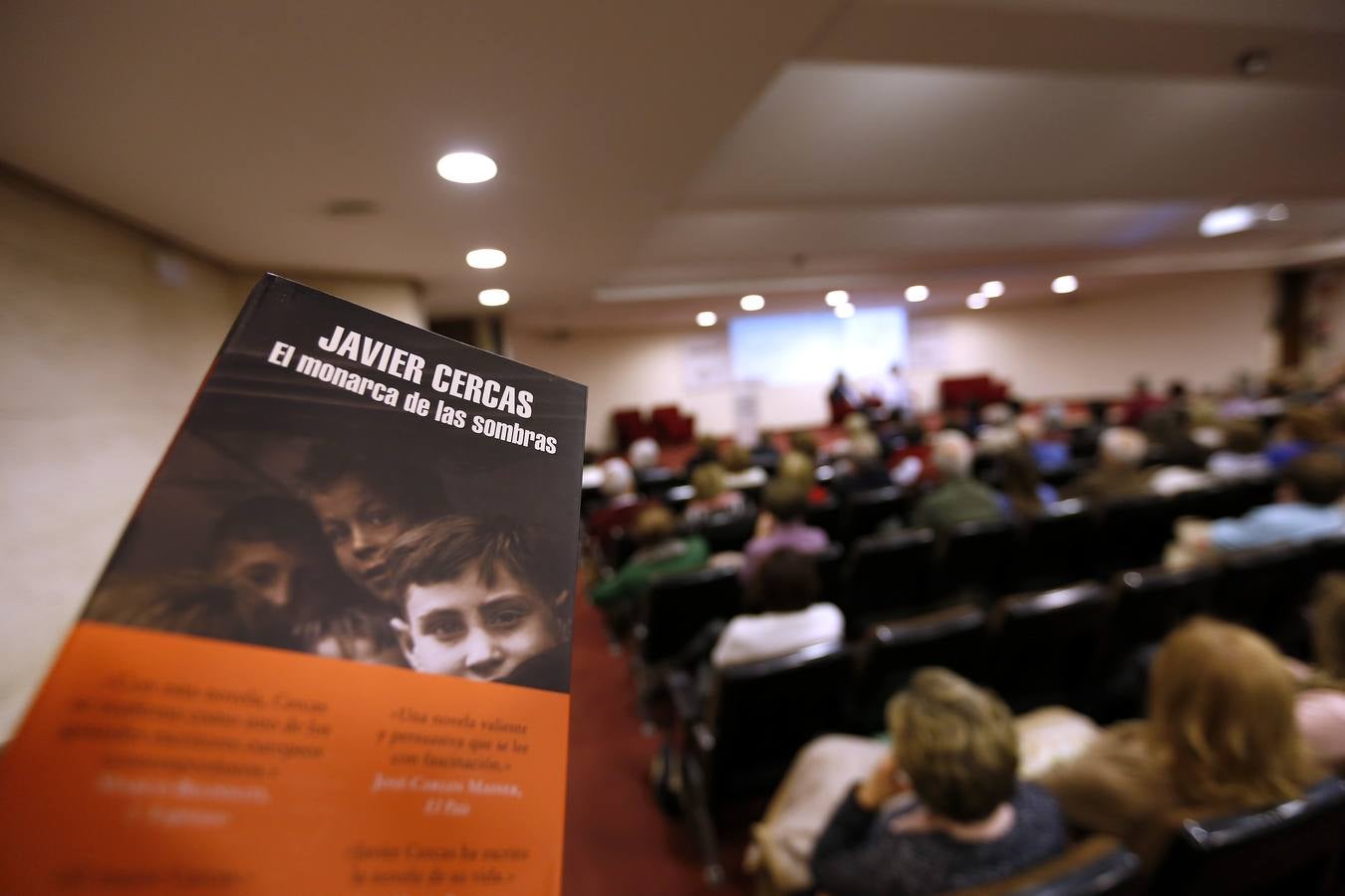 Las imágenes de Javier Cercas en el Foro Cultural de ABC