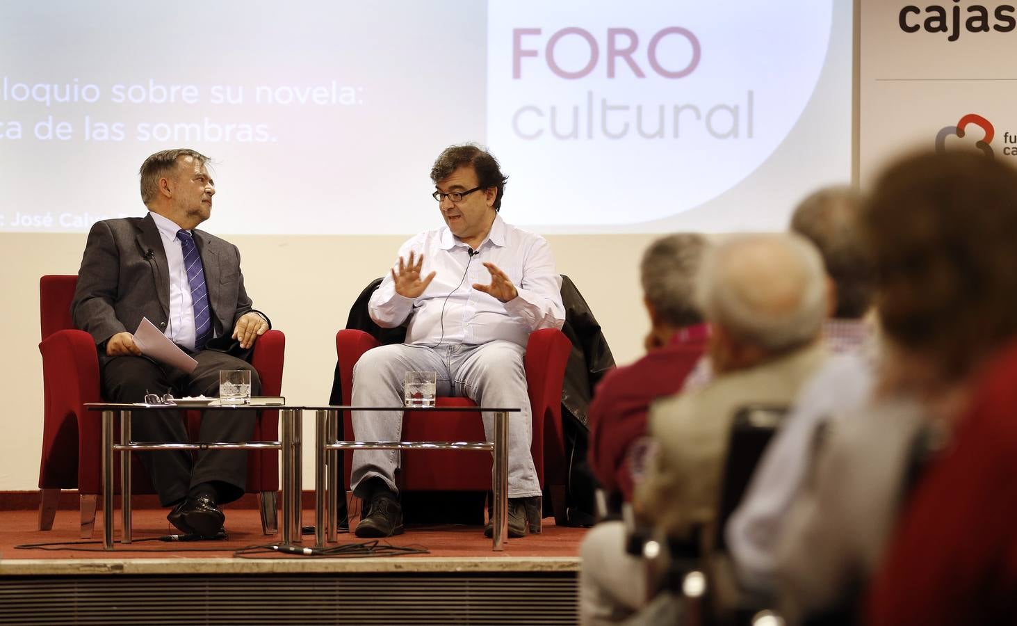 Las imágenes de Javier Cercas en el Foro Cultural de ABC