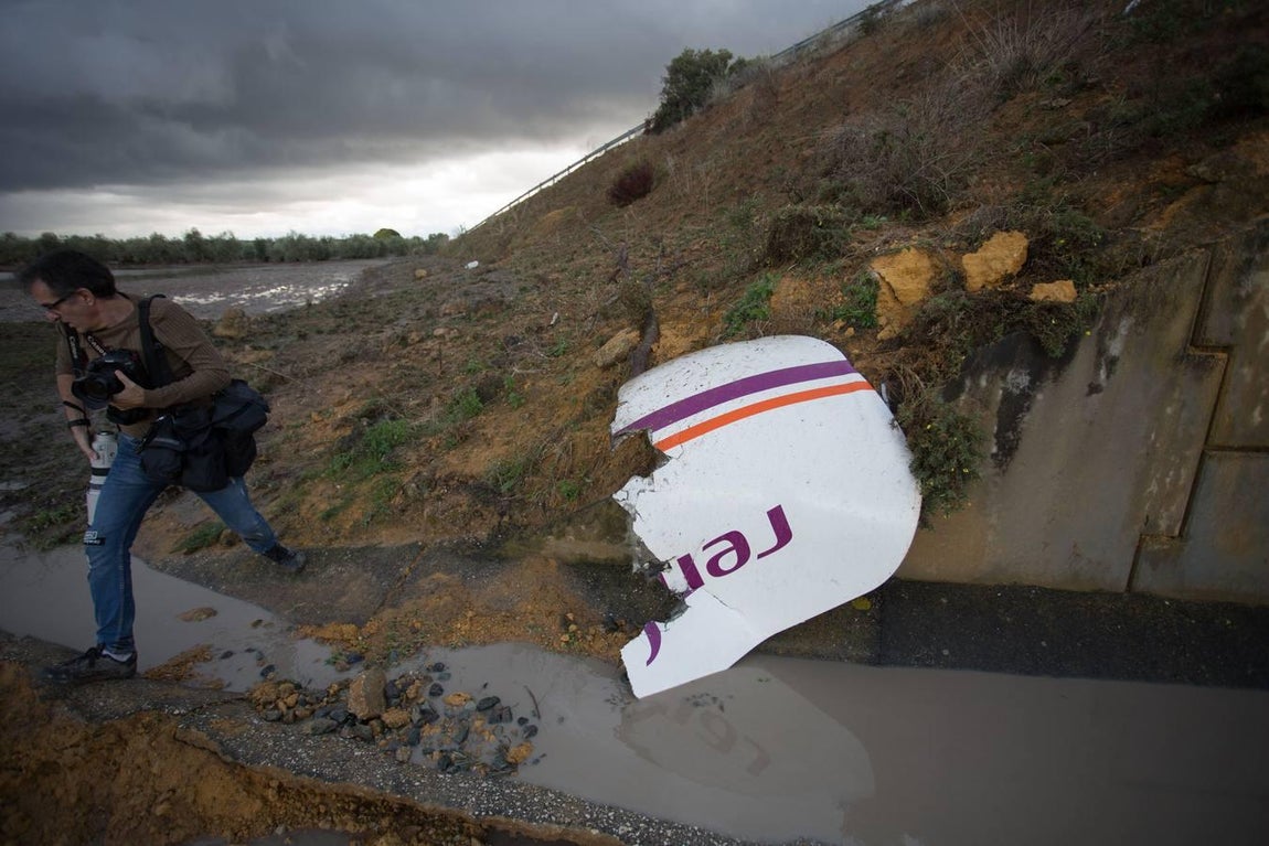El accidente del tren Málaga-Sevilla en Arahal, en imágenes