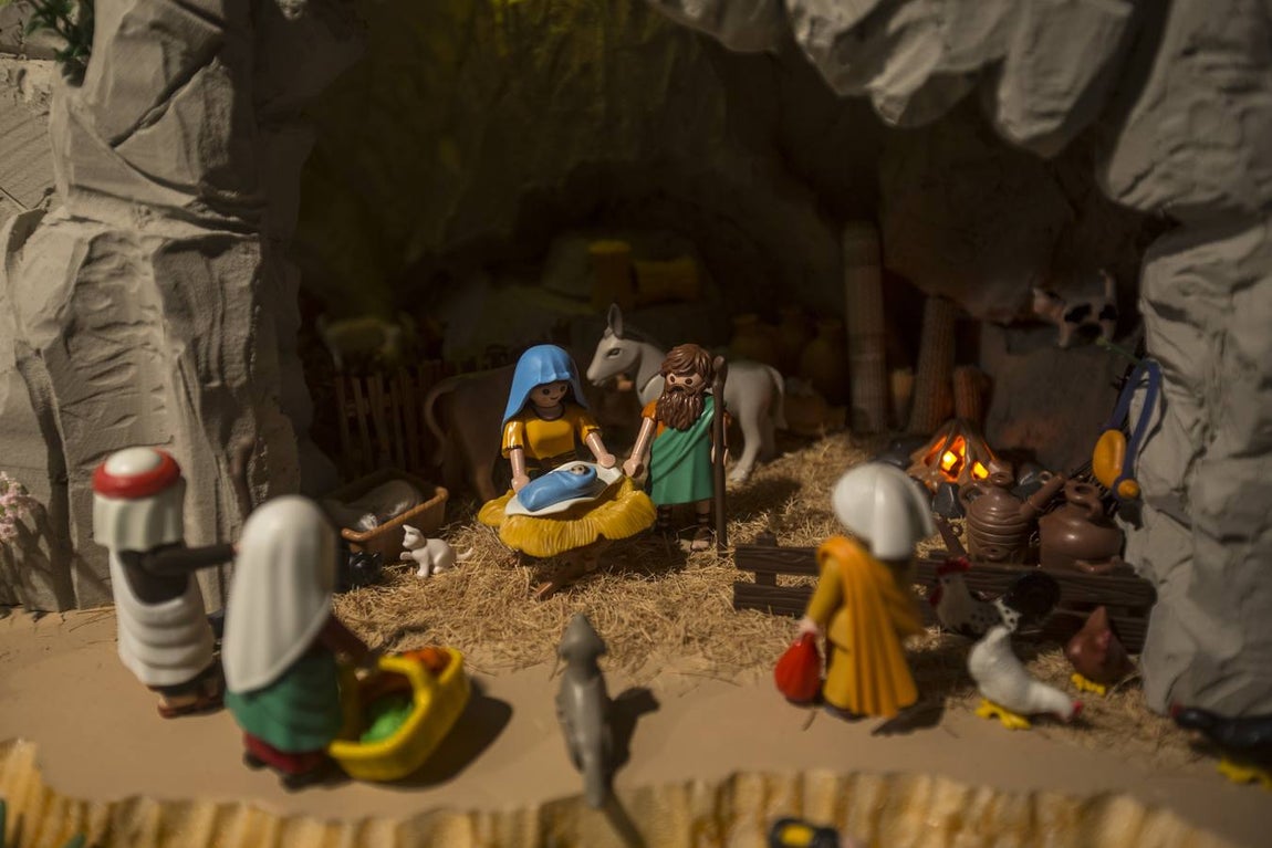 Fotos: Así es el Belén de Playmobil de El Puerto