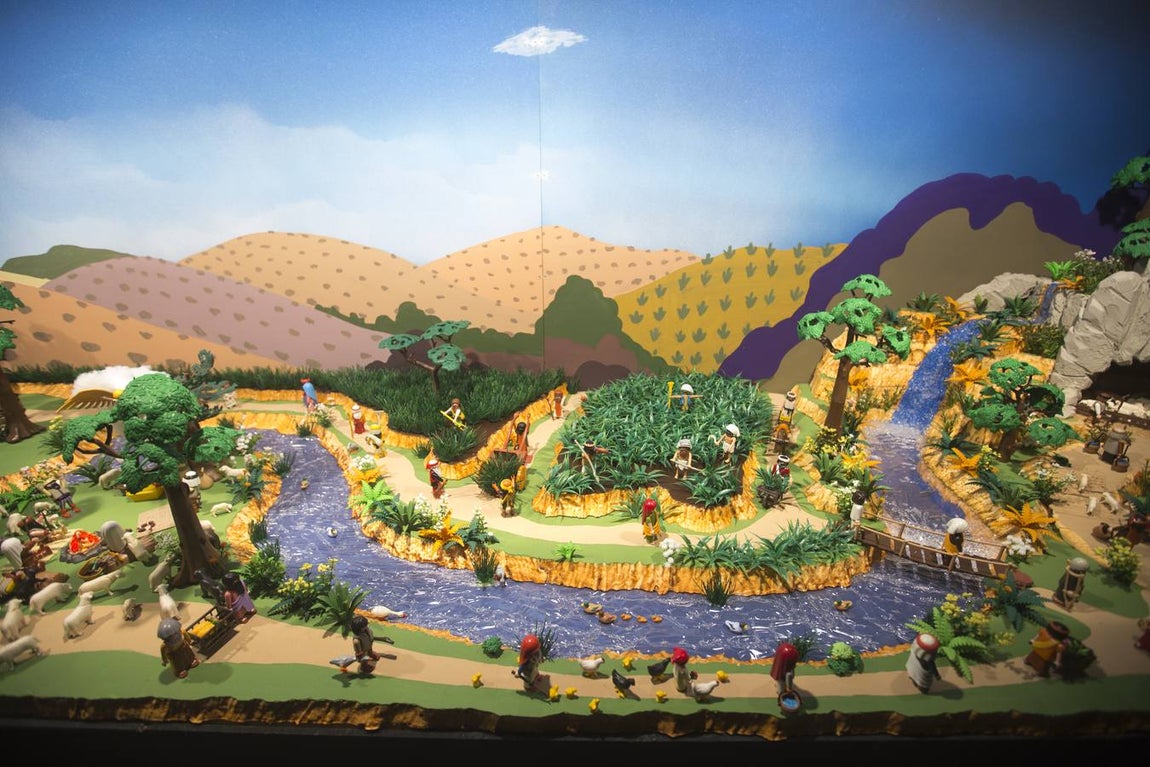 Fotos: Así es el Belén de Playmobil de El Puerto