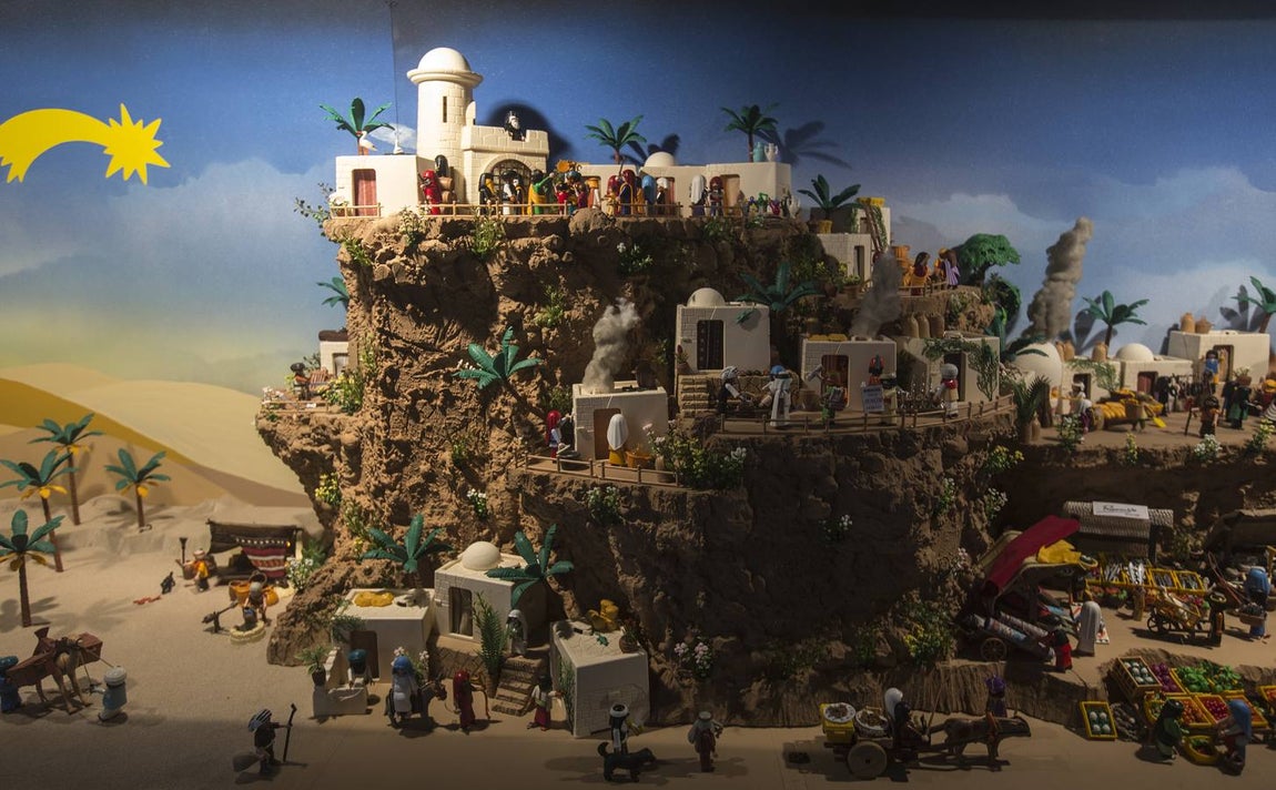 Fotos: Así es el Belén de Playmobil de El Puerto