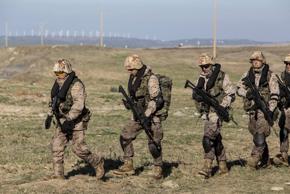 Dentro del ejercicio Marfibex de la Armada Española (I)