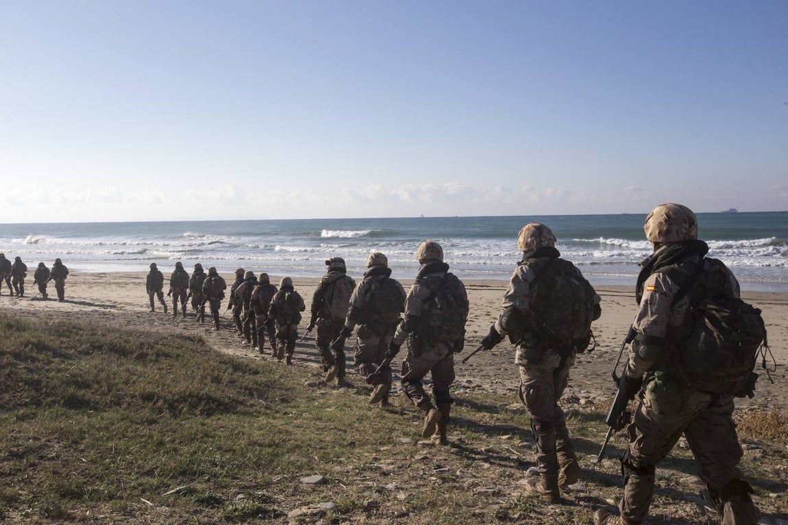 Dentro del ejercicio Marfibex de la Armada Española (I)