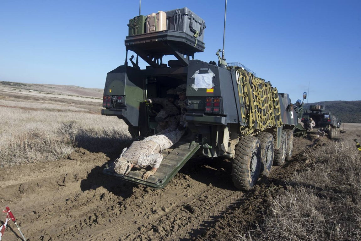 Dentro del ejercicio Marfibex de la Armada Española (II)