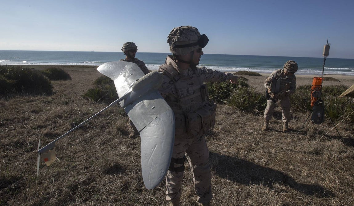 Dentro del ejercicio Marfibex de la Armada Española (II)