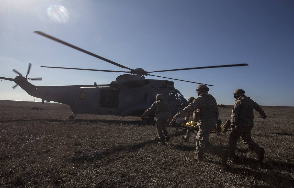 Dentro del ejercicio Marfibex de la Armada Española (II)