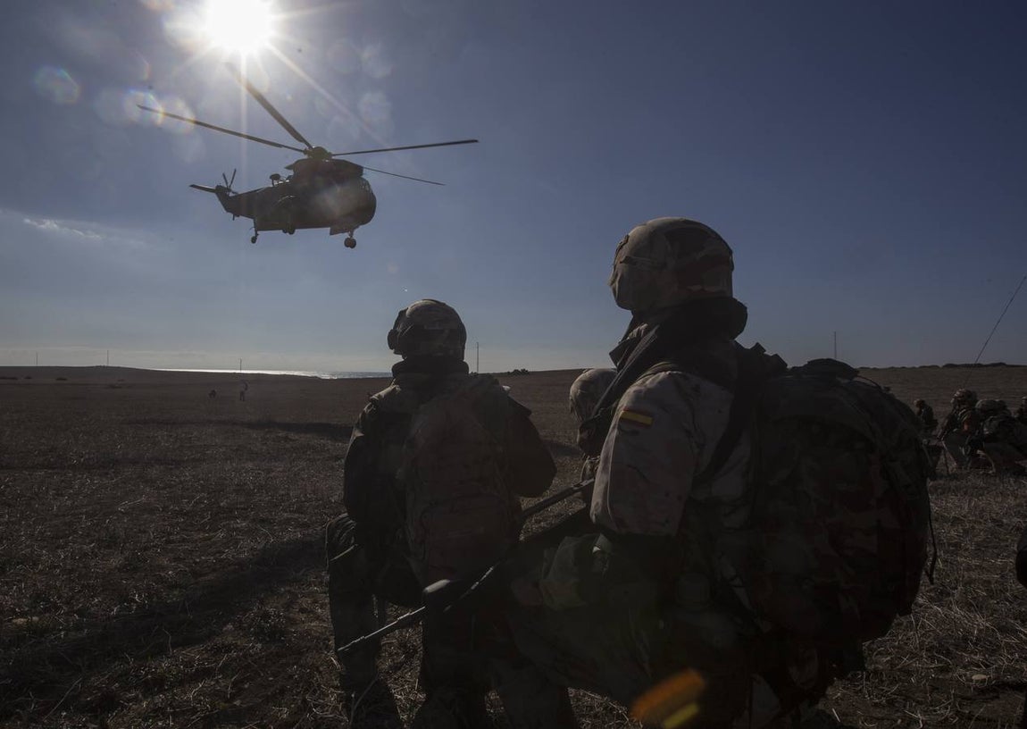 Dentro del ejercicio Marfibex de la Armada Española (II)