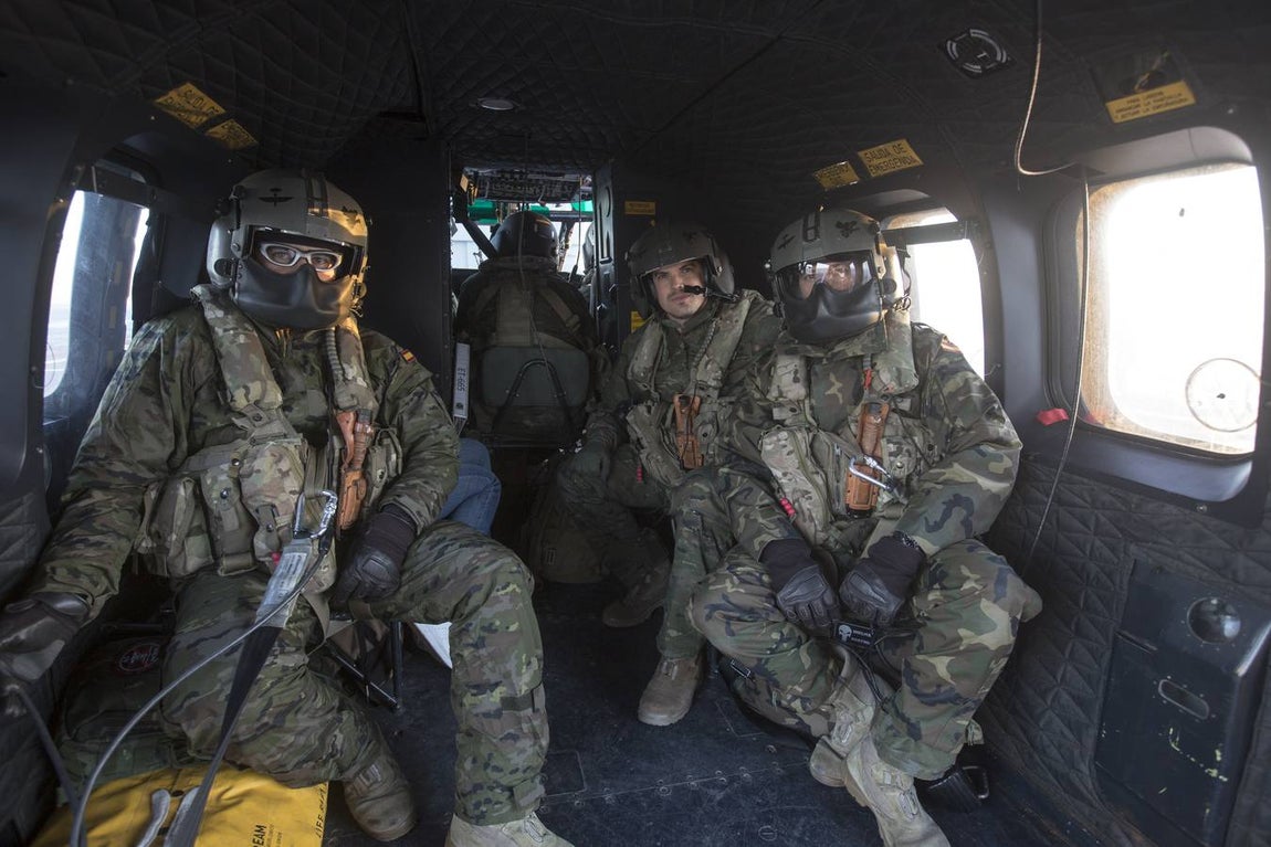 Dentro del ejercicio Marfibex de la Armada Española (I)