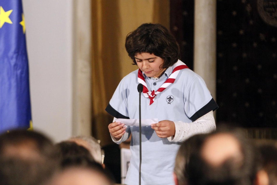 En imágenes: el acto institucional de la Constitución española en Toledo