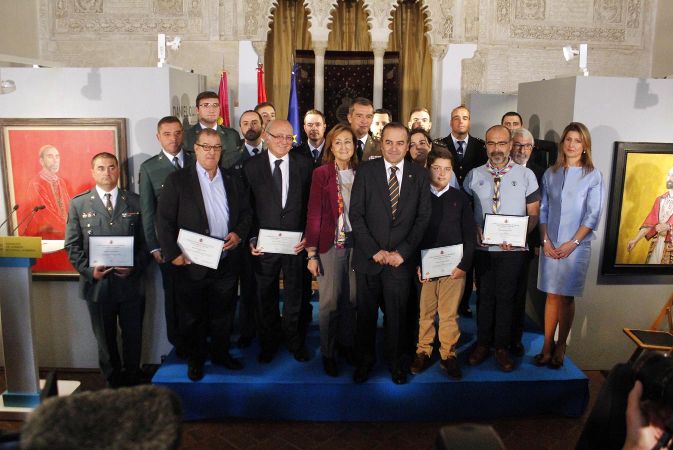 En imágenes: el acto institucional de la Constitución española en Toledo