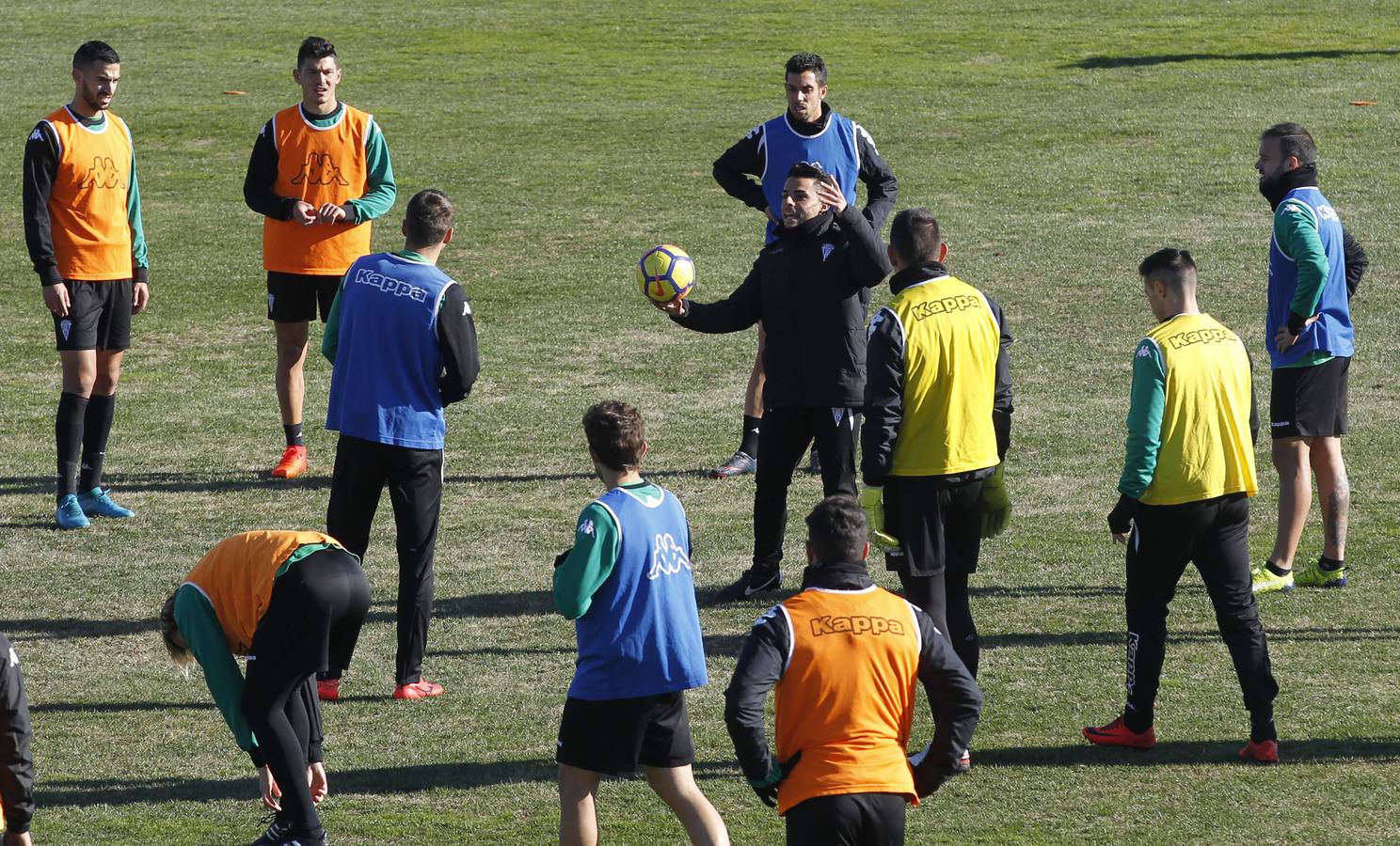 Imágenes del primer día de Jorge Romero como técnico del Córdoba CF