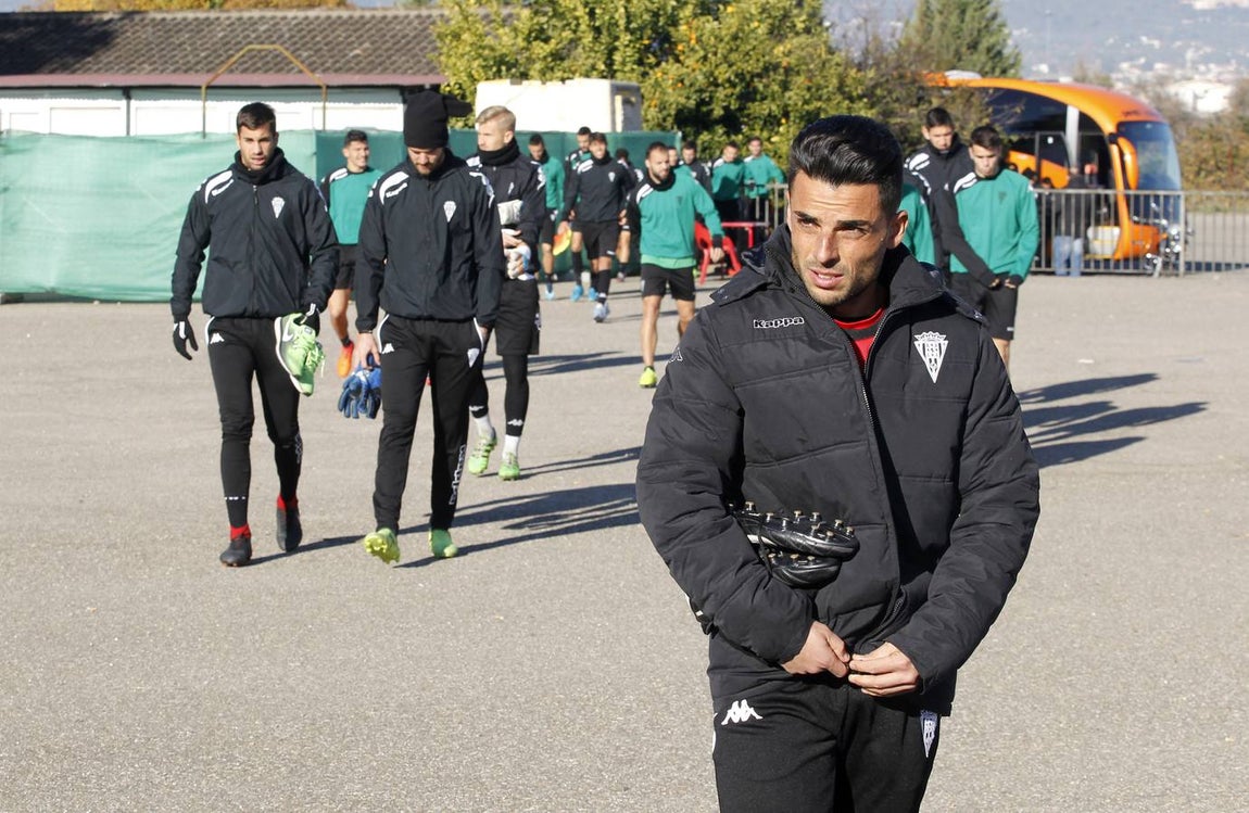 Imágenes del primer día de Jorge Romero como técnico del Córdoba CF